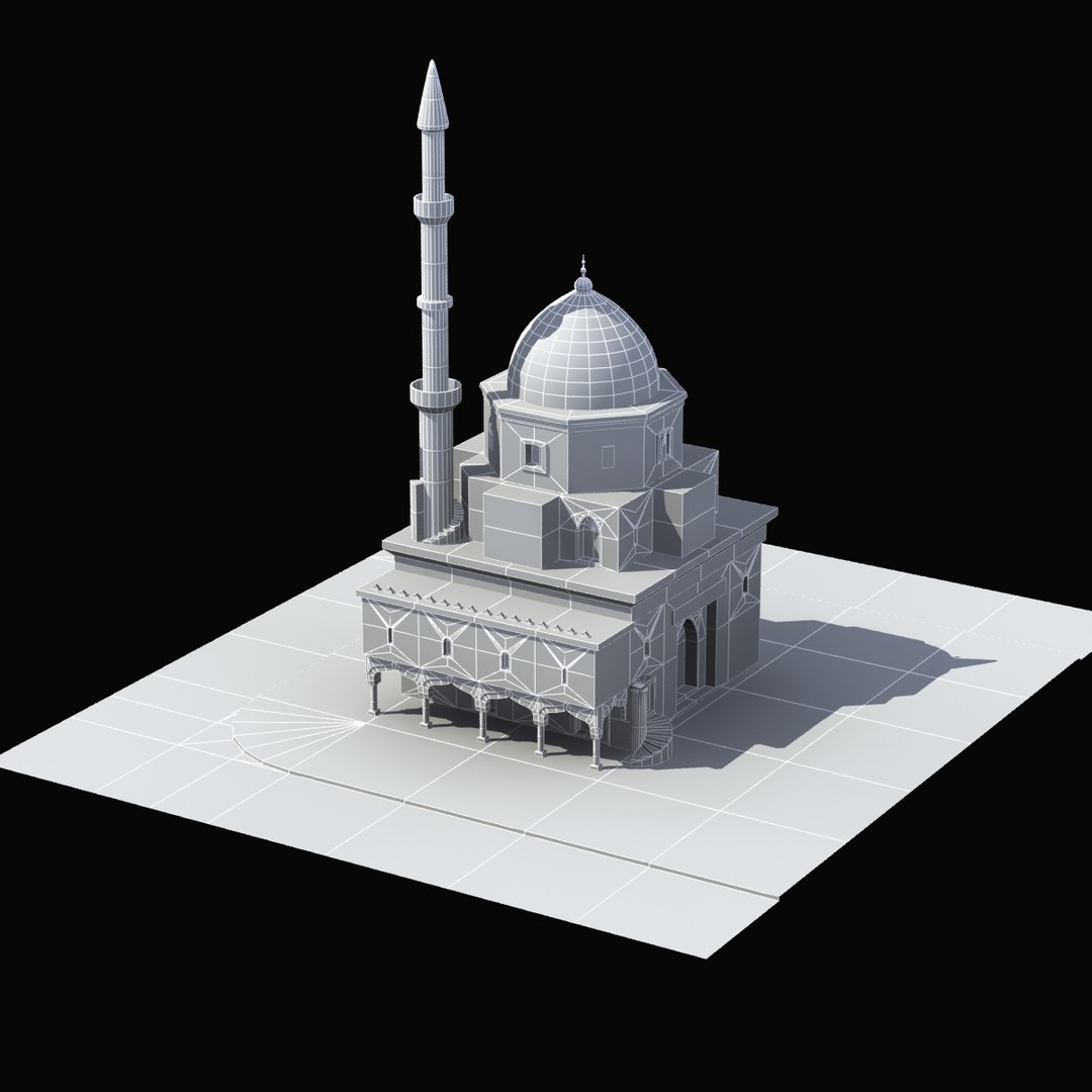 3ds Max Ic Mosque