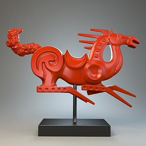 Sculpture Racehorse