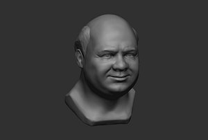 3D Model Male Head Base Mesh - TurboSquid 1660363