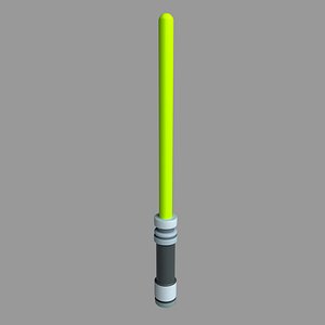 Skywalker LightSaber Lowpoly