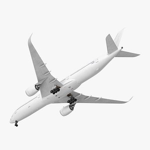 Airbus A350-1000 Generic Rigged