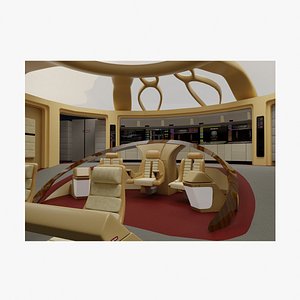 Star Trek Enterprise-D Bridge