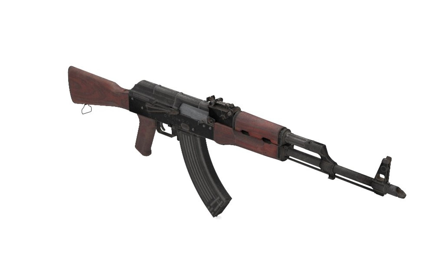 Ak-47 Model - TurboSquid 1288969