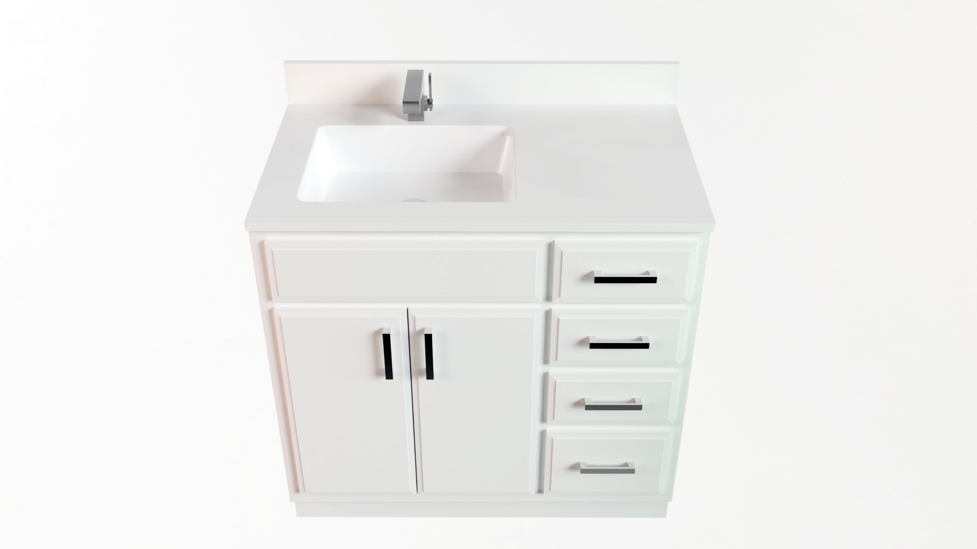 36 Vanity 3D Model - TurboSquid 2324327