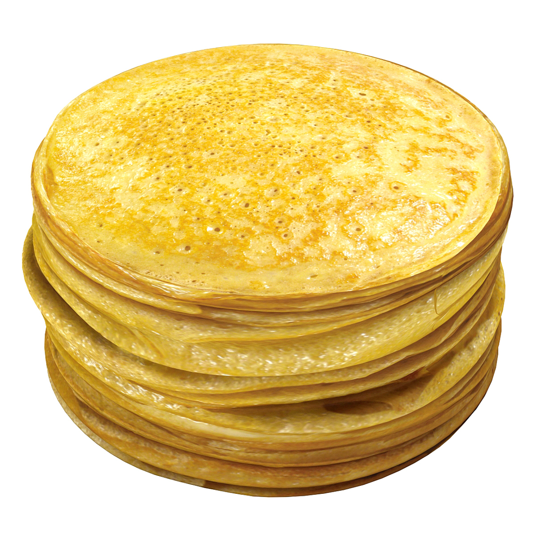 Блины 3д модель