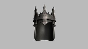 Rust Crown Helmet - Character Design PBR