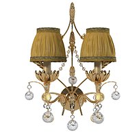 Pataviumart classic wall lamp crystal AP185002AS1