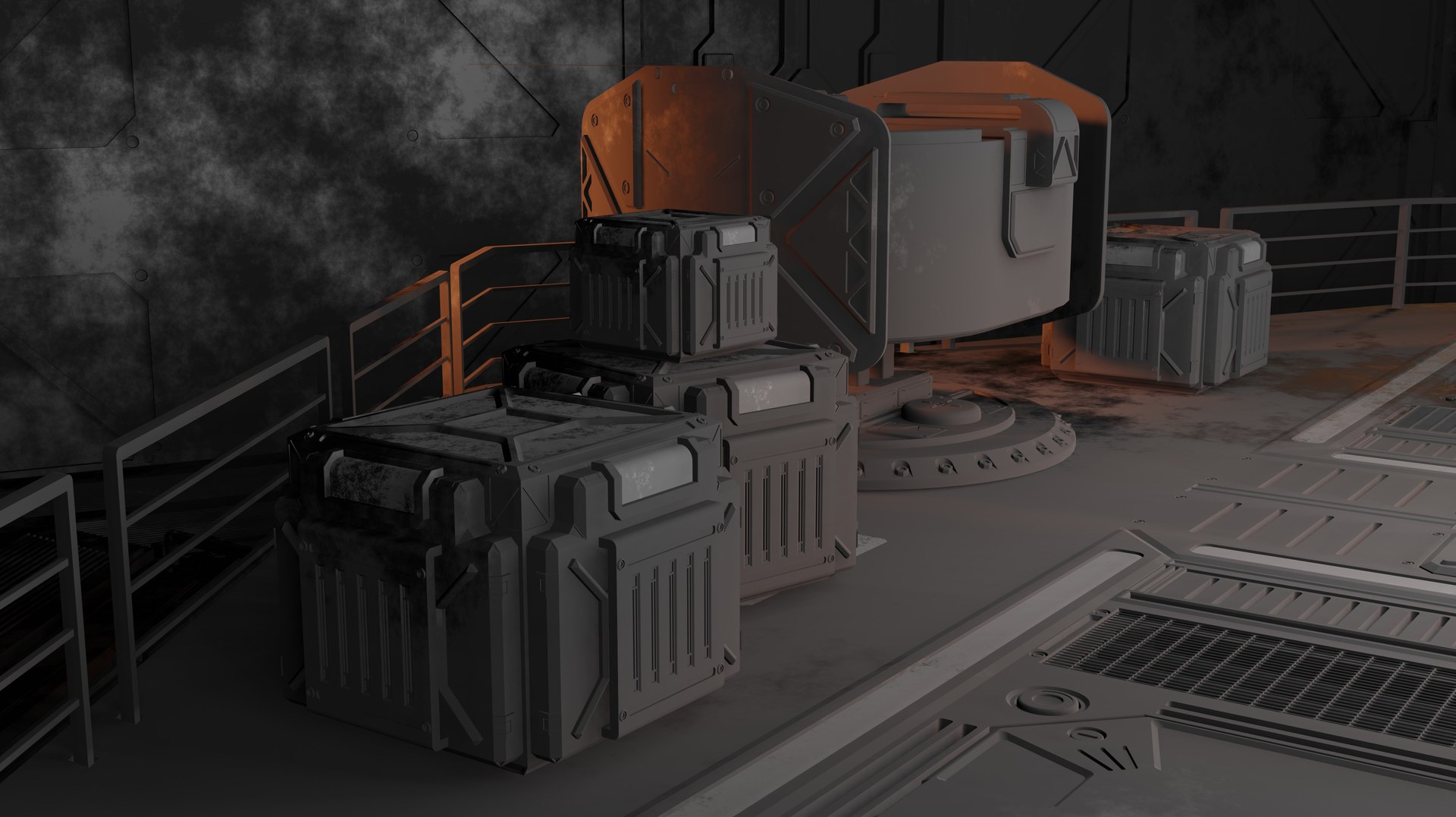 Control Room 3D Model - TurboSquid 2100340
