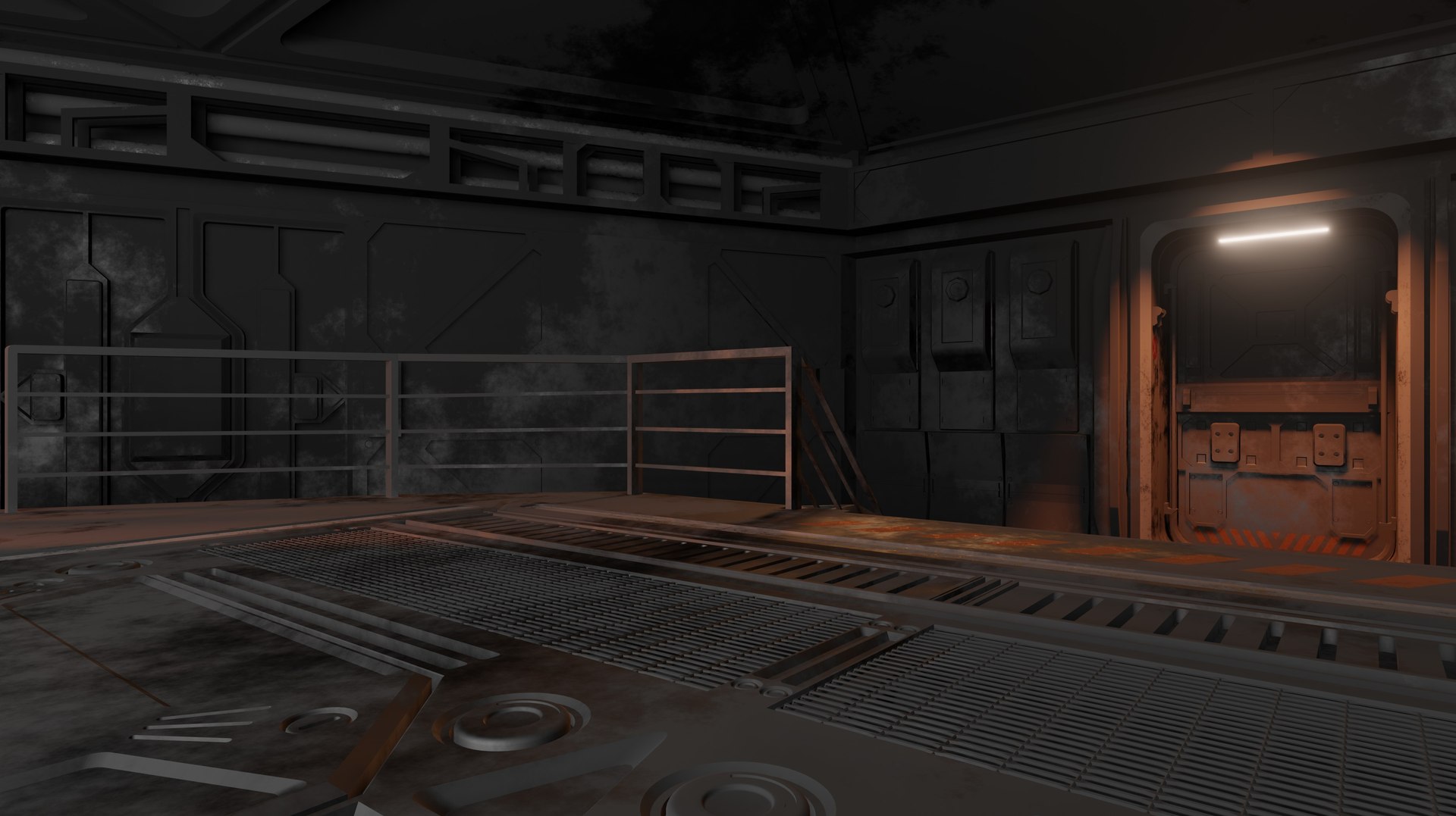 Control Room 3D Model - TurboSquid 2100340