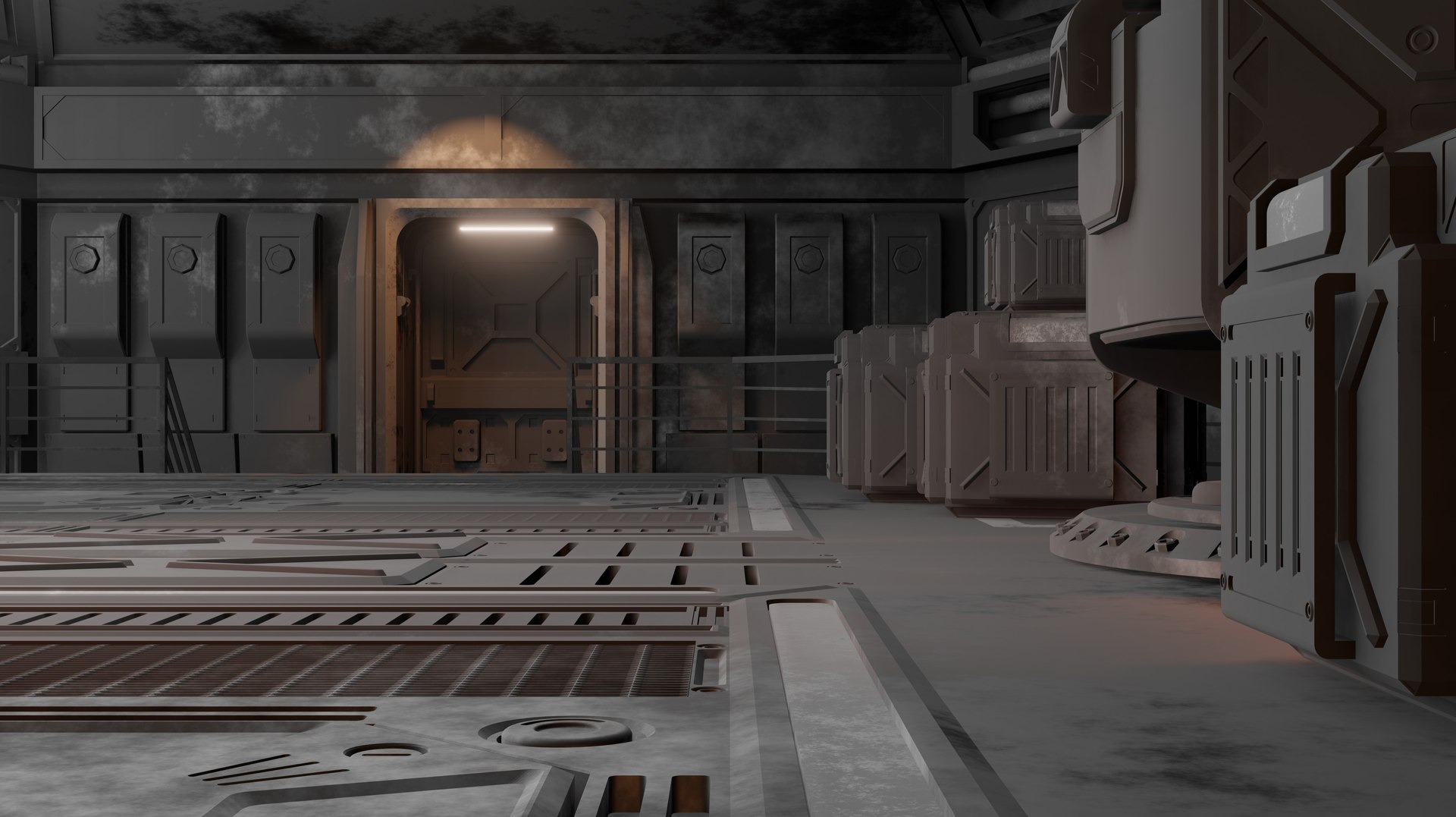 Control Room 3D Model - TurboSquid 2100340