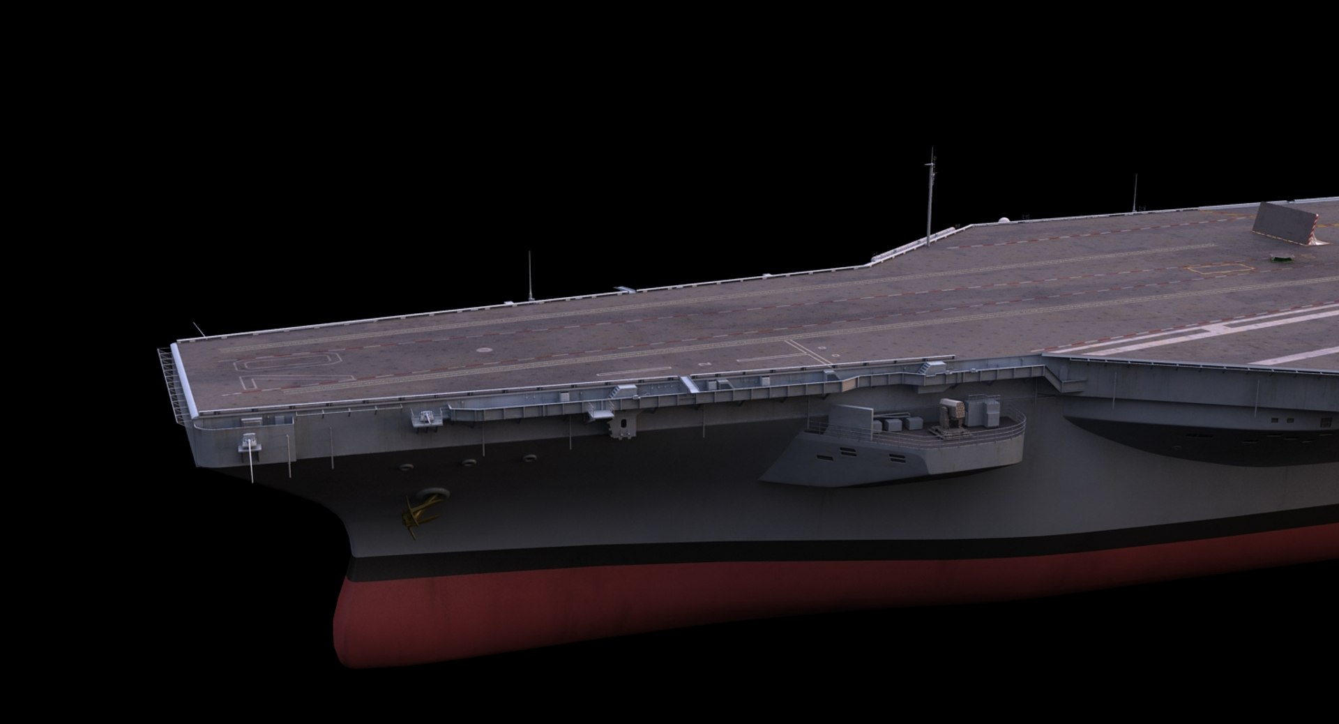 3d Uss Carl Vinson Aircraft Carrier Model