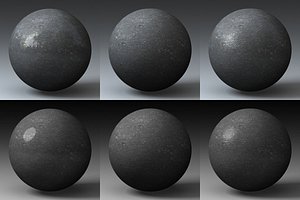 C4D Collection Concrete Shader A