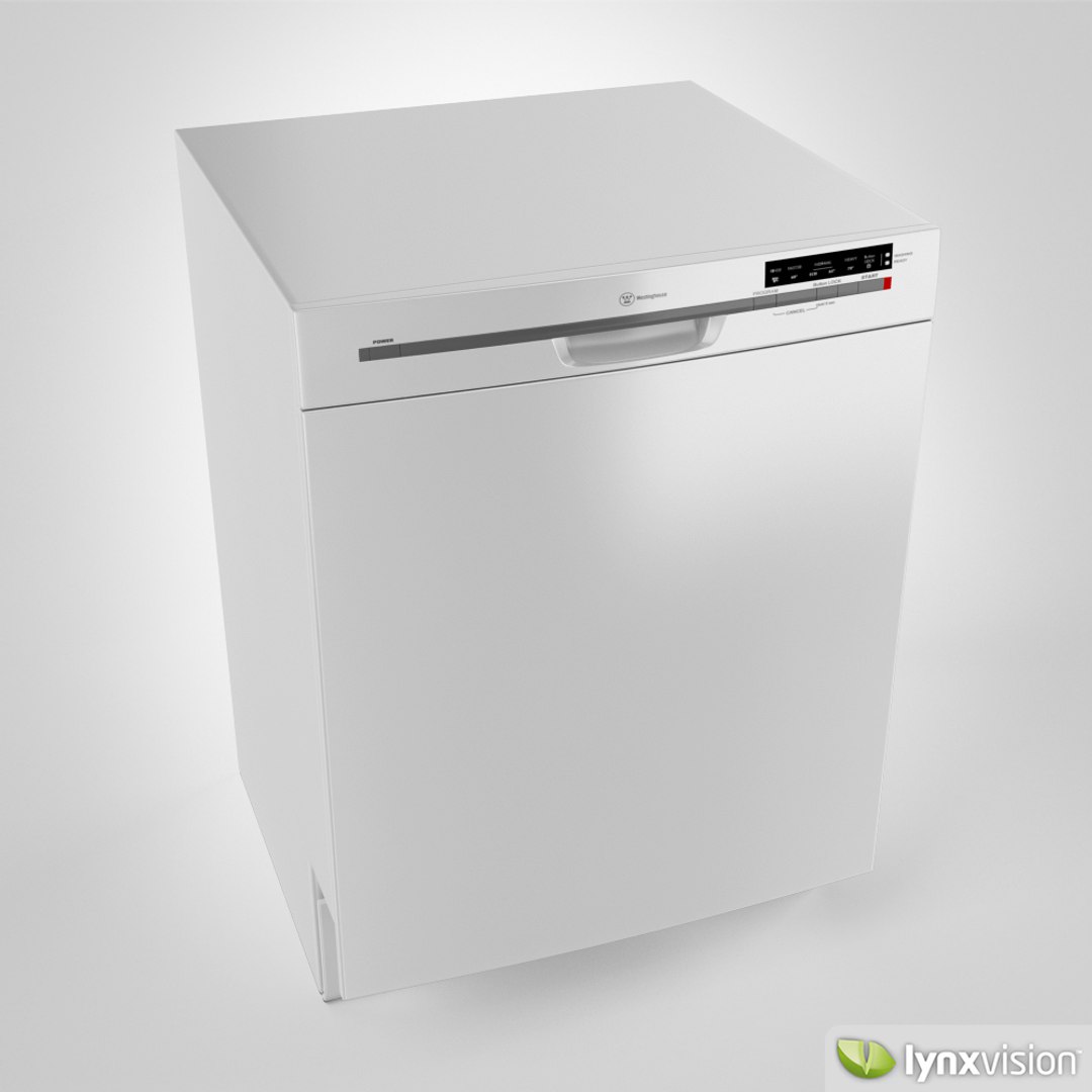 3d Model Of Westinghouse Dishwasher