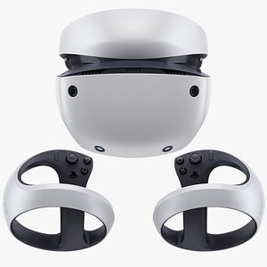 3D Sony Playstation VR 2 Complete Set