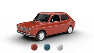 Fiat 127 Special 1971 3d model 3D model