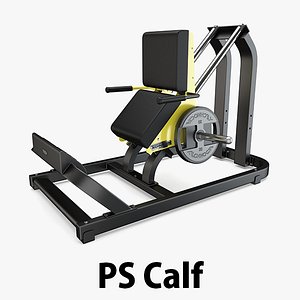 load - plate calf 3D model