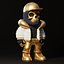 LITTLE BADASS - BIG APE - Skeleton Character Rigged 3D Model