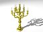Candelabros de latón