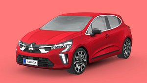 Mitsubishi Colt 2024 3D