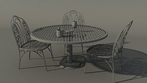 Garden Table and Chair Set
