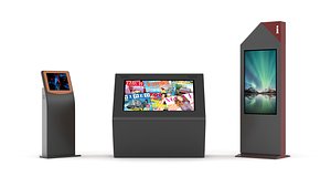 Electronic Kiosk Collection 3D model