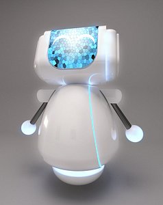 robot android 3D model