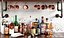 Shelves with alcohol Bar