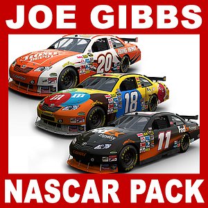 Nascar 2009 Joe Gibbs Racing Team Cars