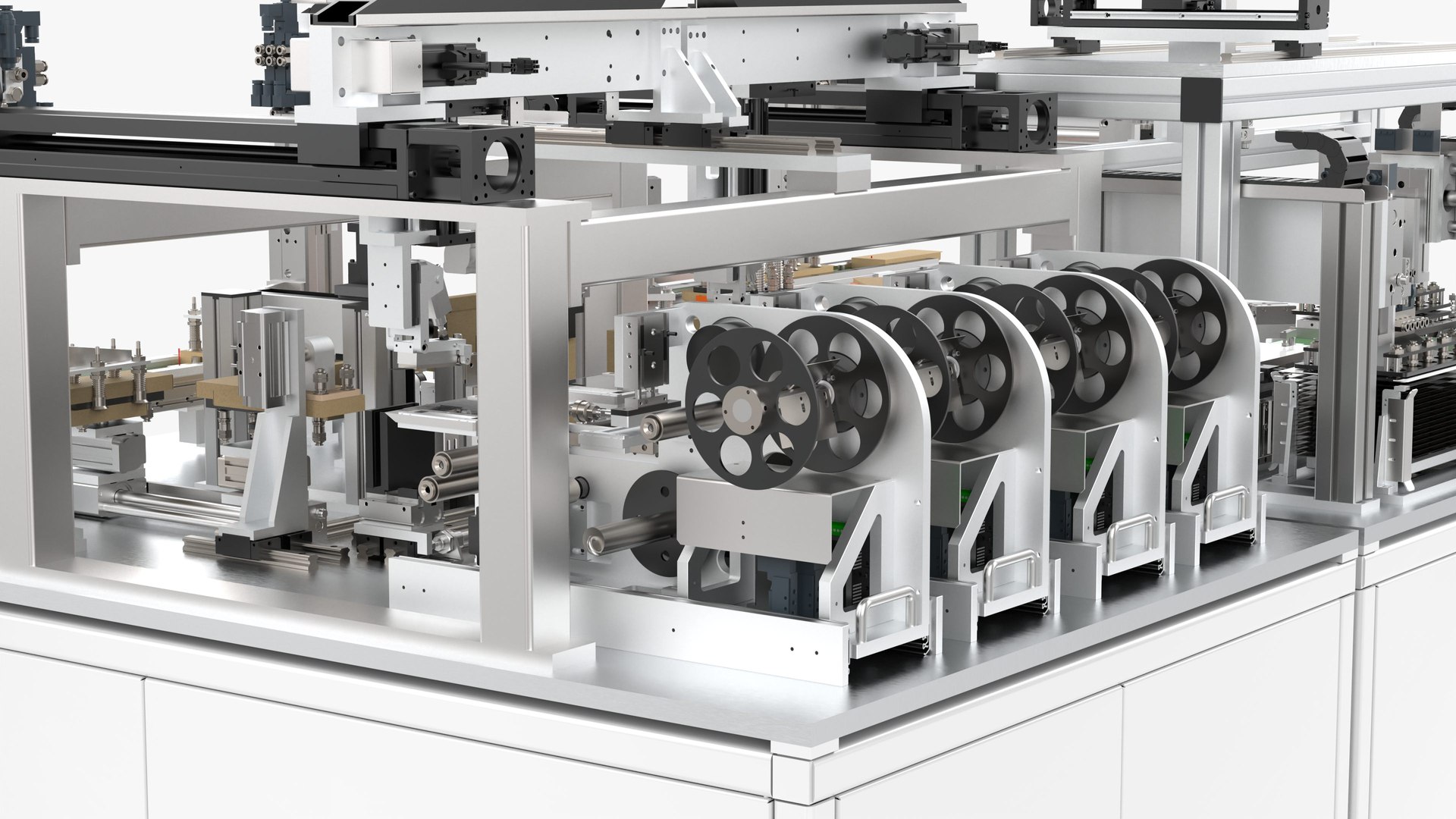 3D Automatic Labeling And Sealing Machine Model - TurboSquid 2038390