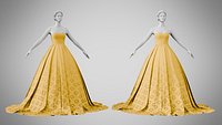 Dress 47 Selective Yellow