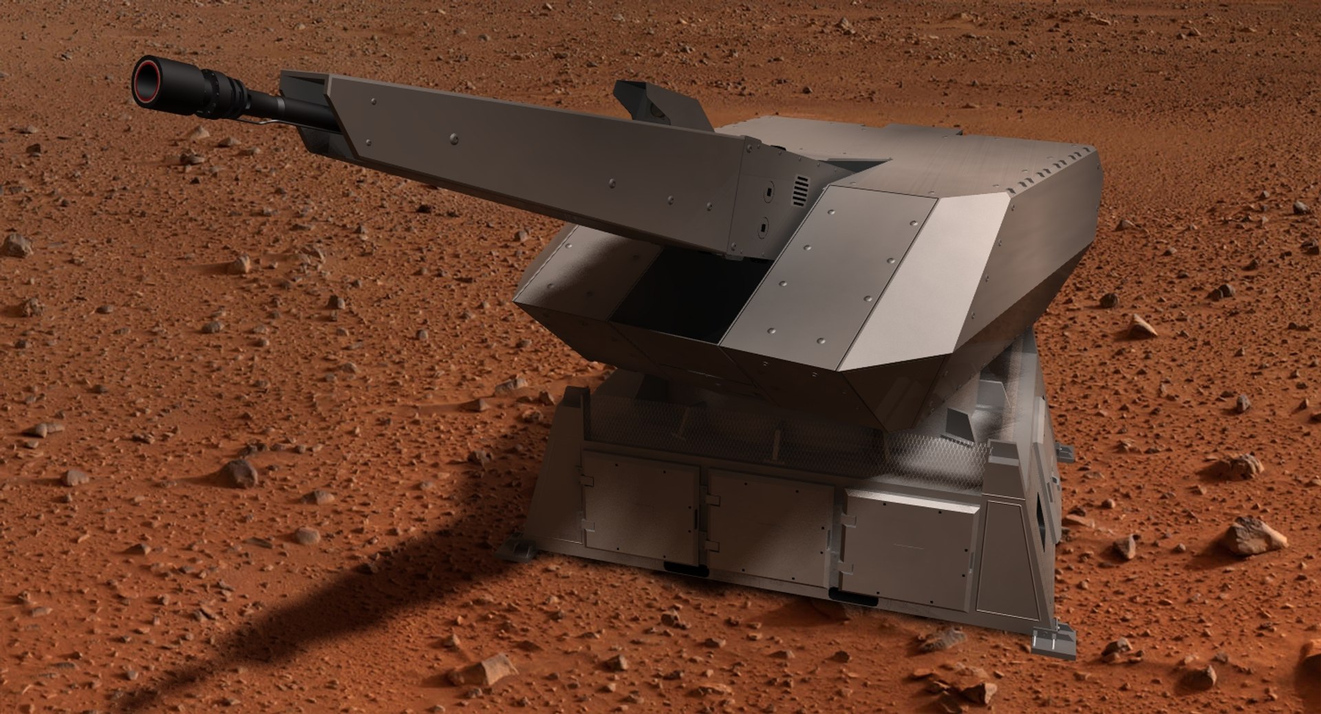 Oerlikon Skyshield Turret 3D - TurboSquid 1231550