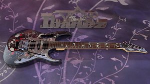 3d steve vai ibanez jem77fp2 model