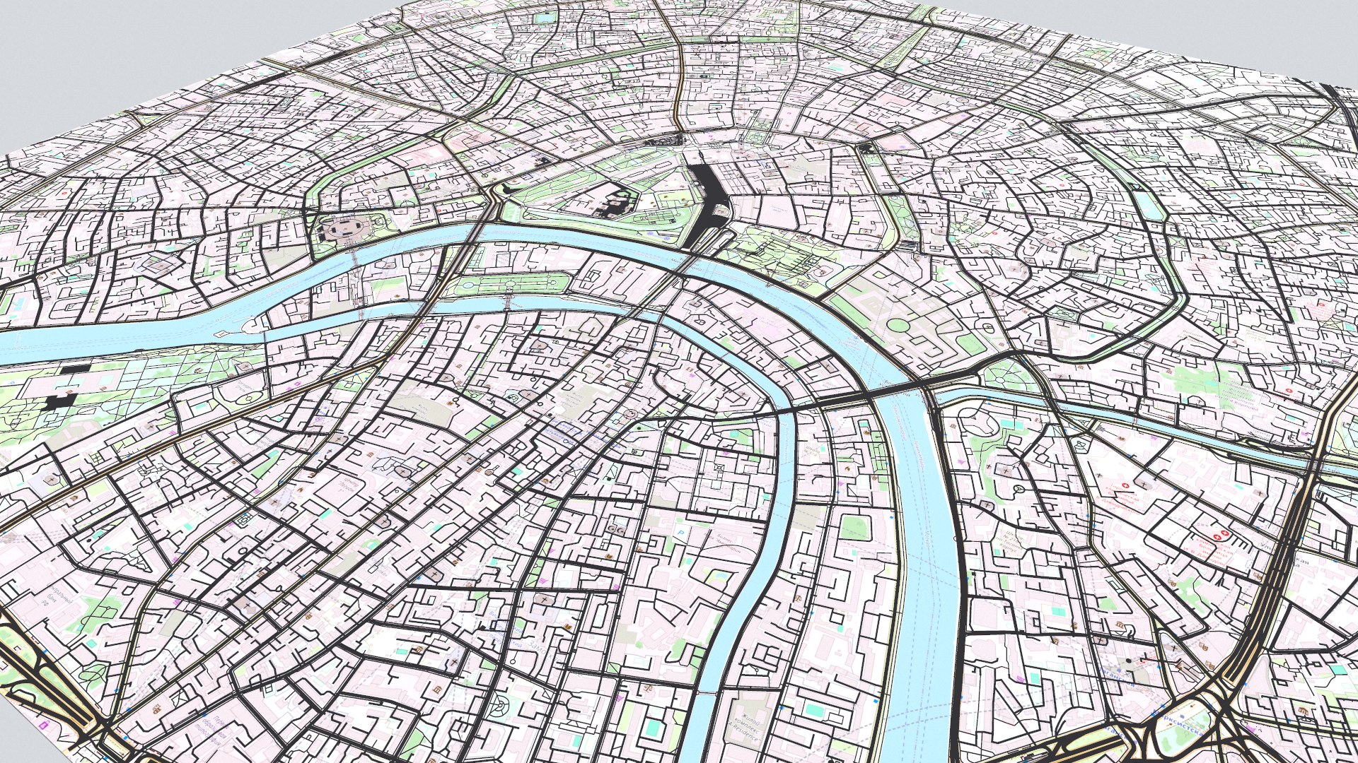 3D The Garden Ring Moscow Streets And Roads - TurboSquid 2403362