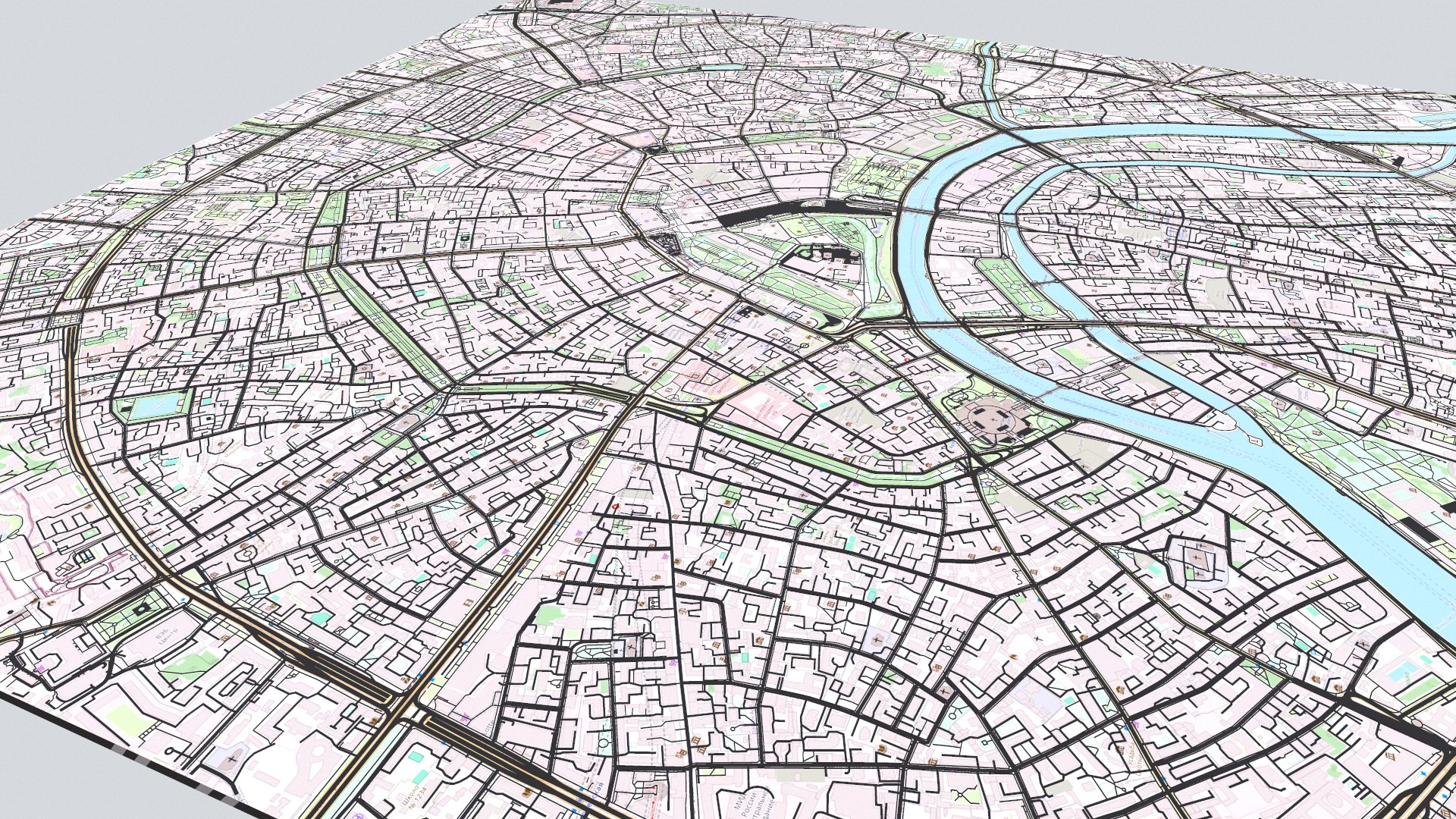 3D The Garden Ring Moscow Streets And Roads - TurboSquid 2403362