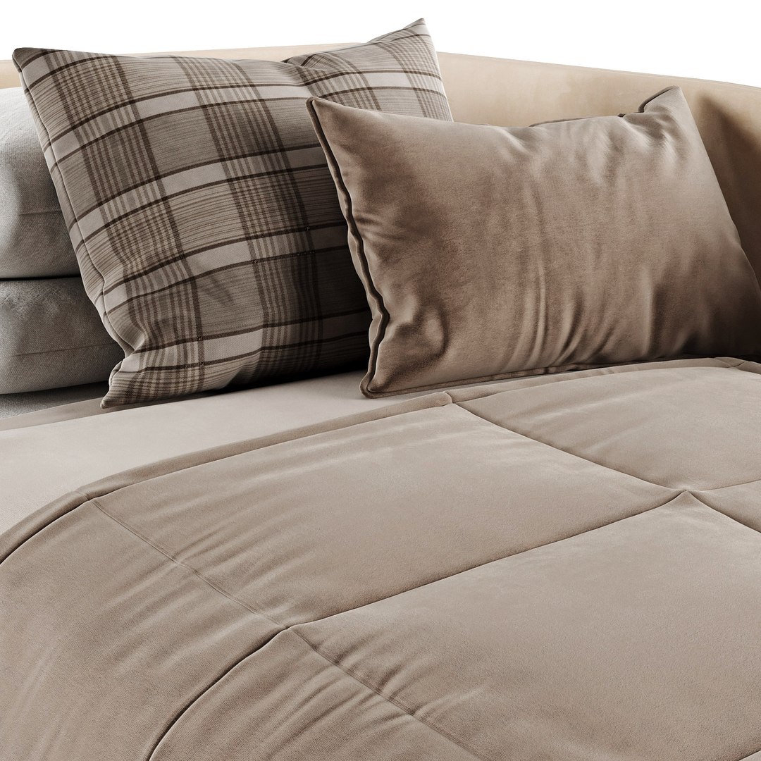 3D Model Bed Loria 90 - TurboSquid 2293013