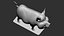 3D Pig Print model