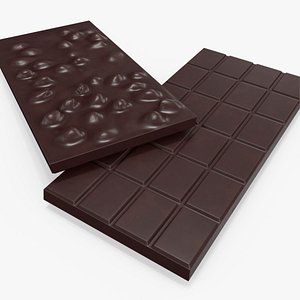 3D Dark Chocolate Hazelnut Bar