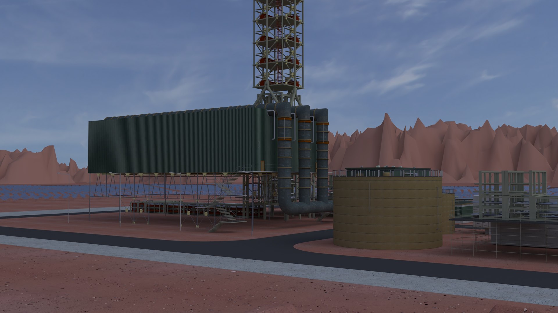 3D solar power plant model https://p.turbosquid.com/ts-thumb/nL/ATcja1/Y3Q6vK4e/render1/jpg/1585255711/1920x1080/fit_q87/0ae667356b8ff1031e3e24428d1595ccfcd268e3/render1.jpg
