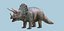 jurassic triceratops dinosaur 3D model