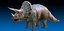 jurassic triceratops dinosaur 3D model