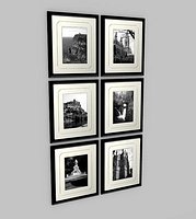 6x Wall Photos Framed