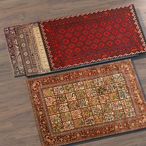 3D persian carpet model
