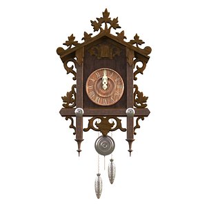 Cuckoo Clocks with Carvings