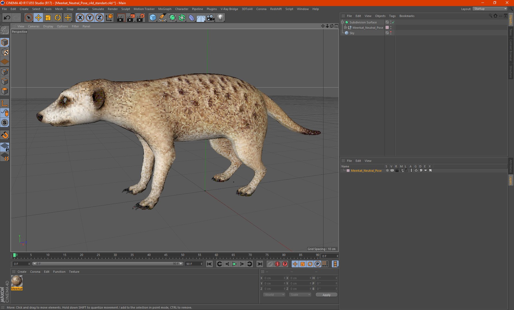 Meerkat Neutral Pose model https://p.turbosquid.com/ts-thumb/nL/QAlS0J/cb/meerkatneutralpose3dsmodel028/jpg/1656073783/1920x1080/fit_q87/35df35f573d0dad3ef0b1c08c82e484041750916/meerkatneutralpose3dsmodel028.jpg