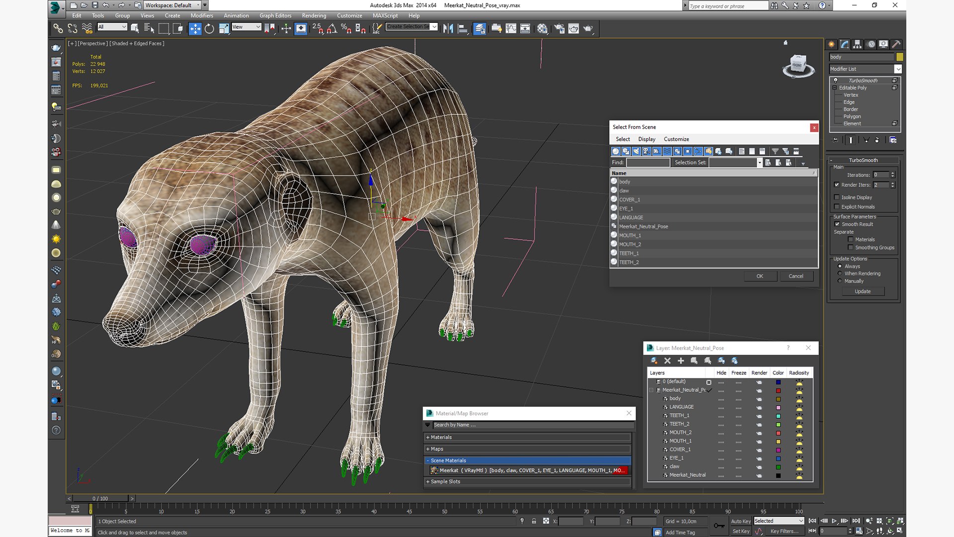 Meerkat Neutral Pose model https://p.turbosquid.com/ts-thumb/nL/QAlS0J/oC/meerkatneutralpose3dsmodel022/jpg/1656073761/1920x1080/fit_q87/0fe2afa4cd6776a620316d539b9c0df9292f3202/meerkatneutralpose3dsmodel022.jpg