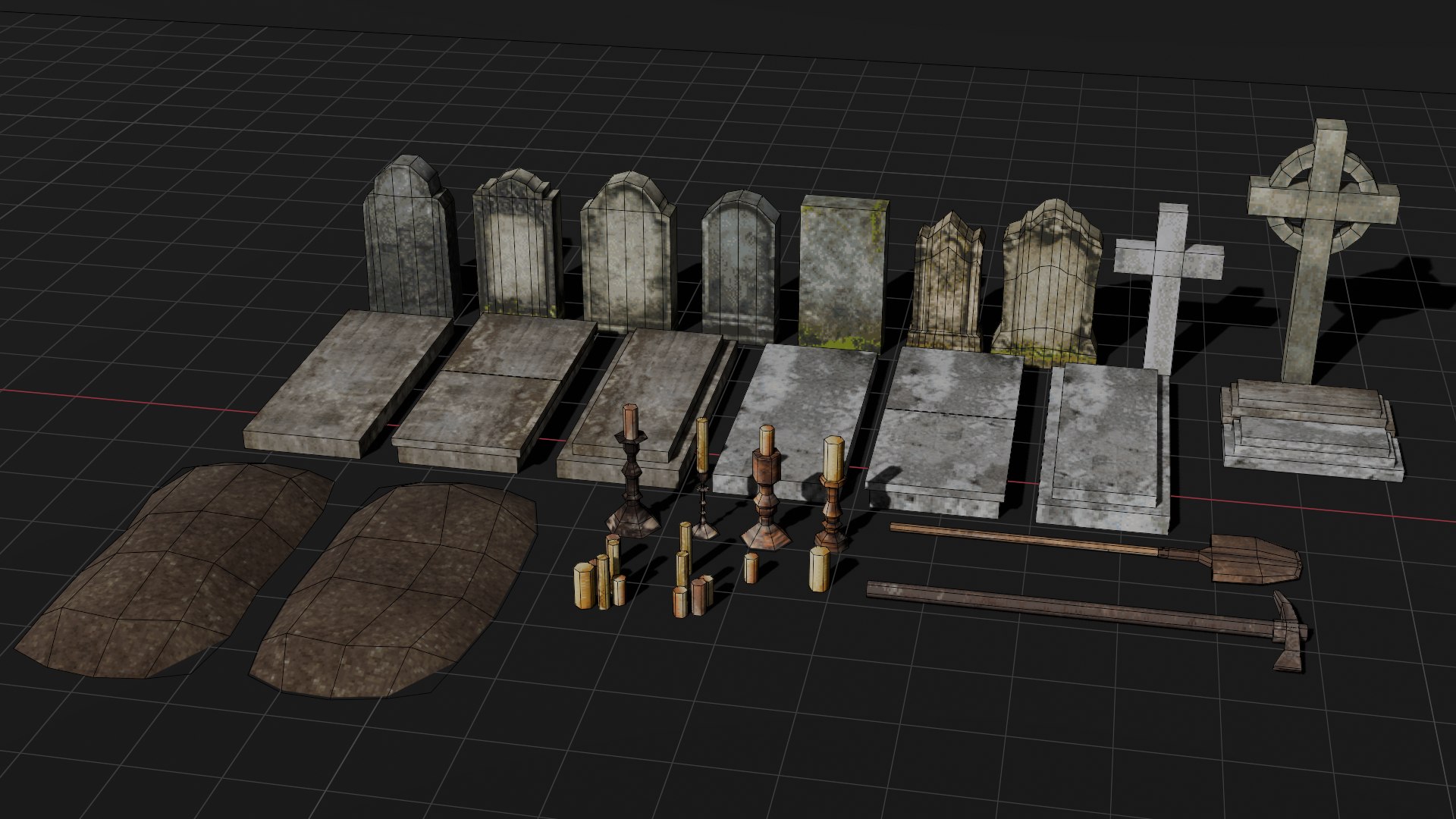 PSX - PS1 - Graveyard Pack - Low Poly 3D model https://p.turbosquid.com/ts-thumb/nL/QPyiKt/X2/prev_5/png/1757182229/1920x1080/fit_q87/bcd371ab365ca8f973ca826f79ff94f68416c5bb/prev_5.jpg