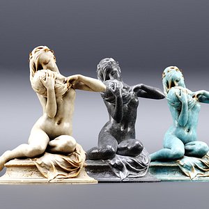 Muse Sculpture 3D model