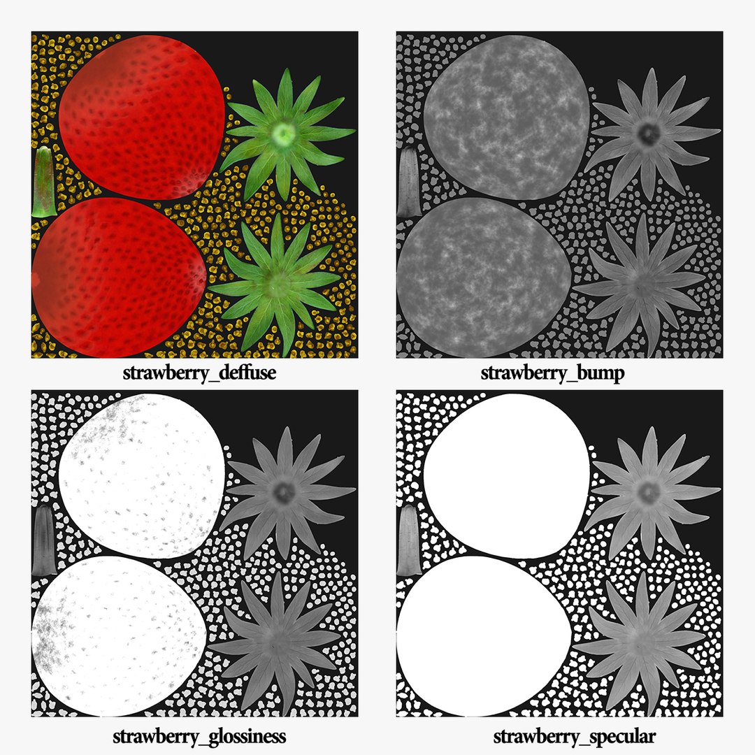 strawberries 3d max https://p.turbosquid.com/ts-thumb/nL/W2n1QK/kqPwJfNW/texture_1/jpg/1446220528/1920x1080/fit_q87/0aae20e194eaeb4dce3b9d43231f146ae5e3e03a/texture_1.jpg