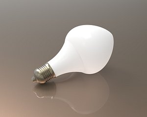 3D Retro Light Bulb