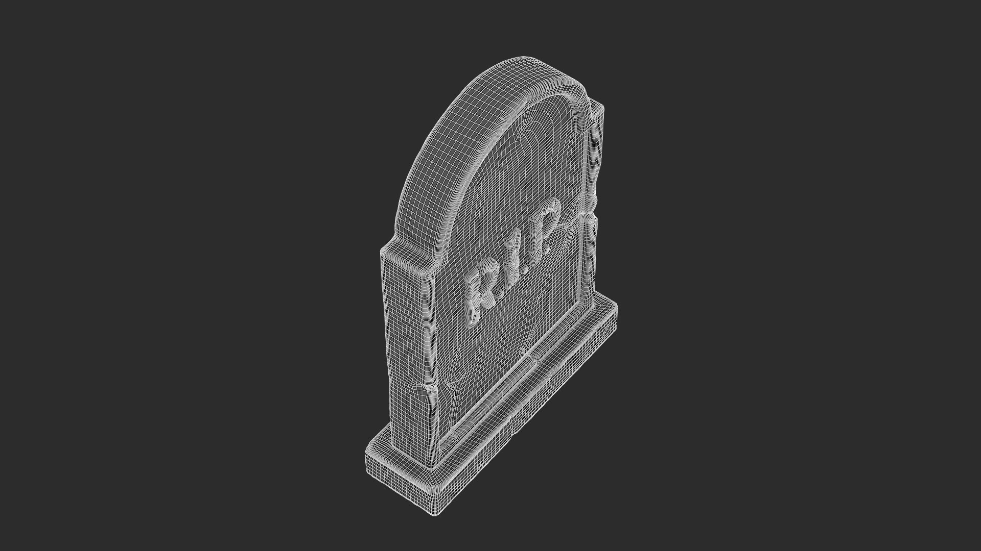 Gravestone V1 3D model https://p.turbosquid.com/ts-thumb/nL/WQ9it4/Zp/wire3gt1/png/1760829482/1920x1080/fit_q87/500cc3d029eed5f1e553d4a883edc50e9c83e381/wire3gt1.jpg